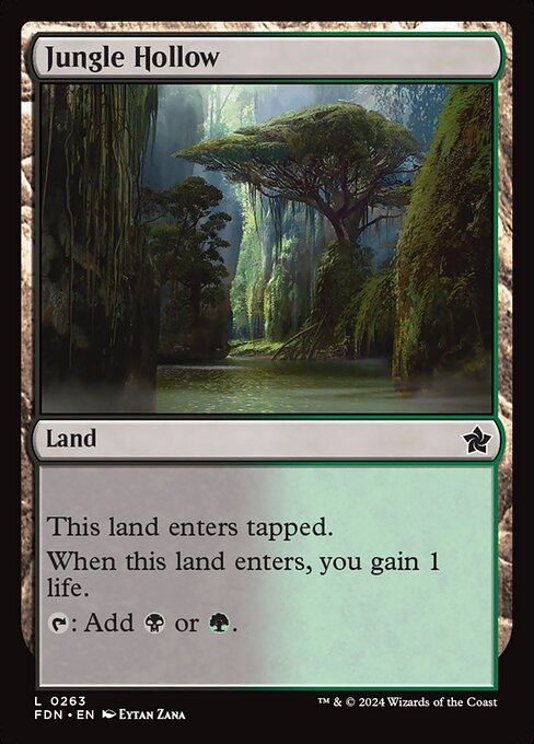 Jungle Hollow - Foundations - 263