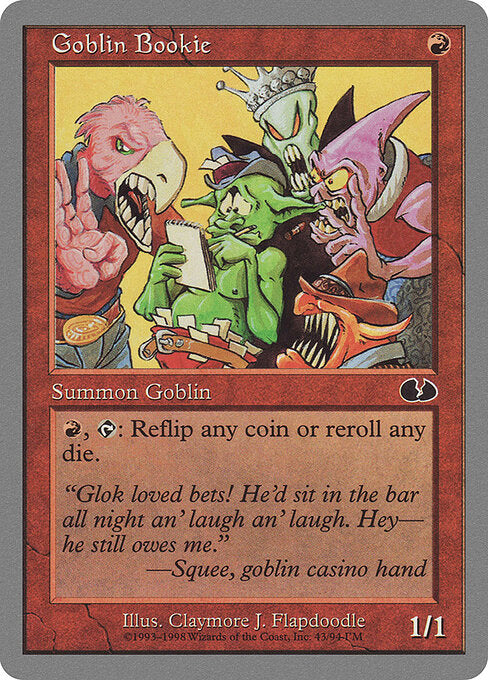 Goblin Bookie - Unglued - 43
