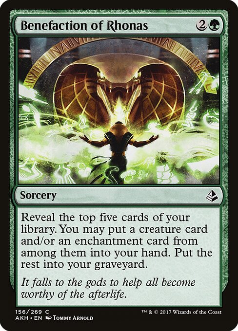 Benefaction of Rhonas - Amonkhet - 156