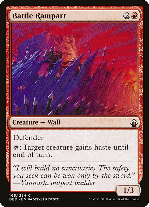 Battle Rampart - Battlebond - 165