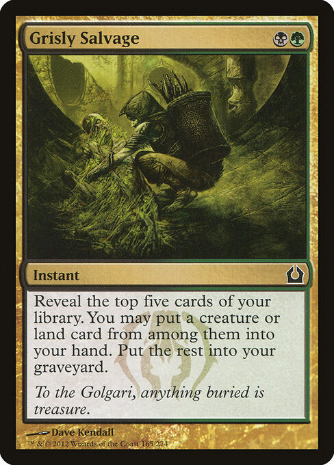 Grisly Salvage - Return to Ravnica - 165