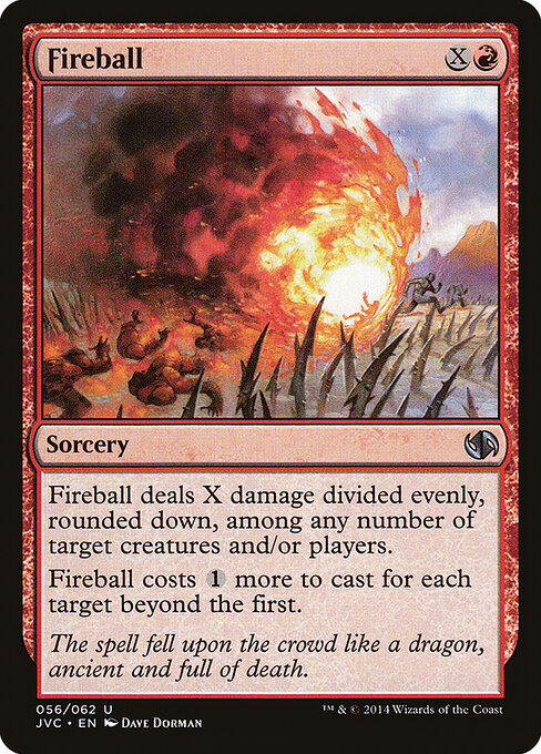 Fireball - Duel Decks Anthology: Jace vs. Chandra - 56