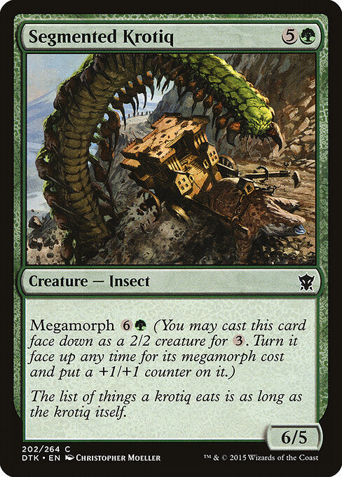 Segmented Krotiq - Dragons of Tarkir - 202