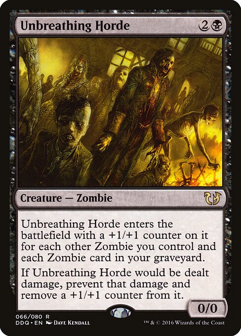Unbreathing Horde - Duel Decks: Blessed vs. Cursed - 66