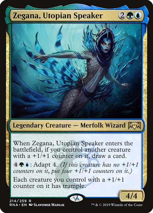 Zegana, Utopian Speaker - Ravnica Allegiance - 214