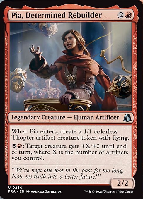 Pia, Determined Rebuilder - Reality Fracture - 250