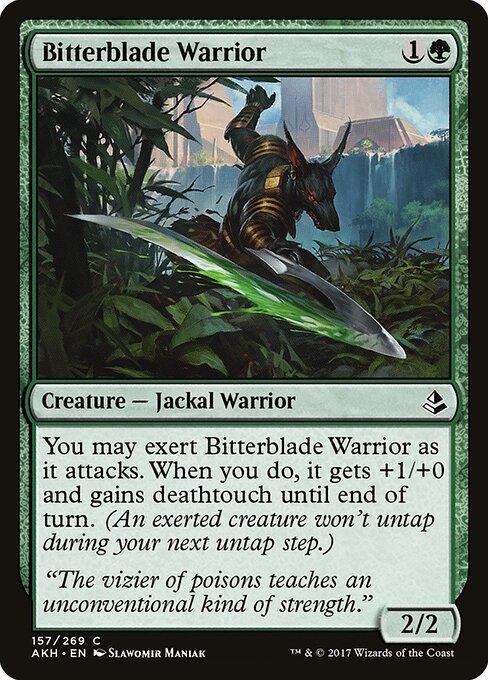 Bitterblade Warrior - Amonkhet - 157