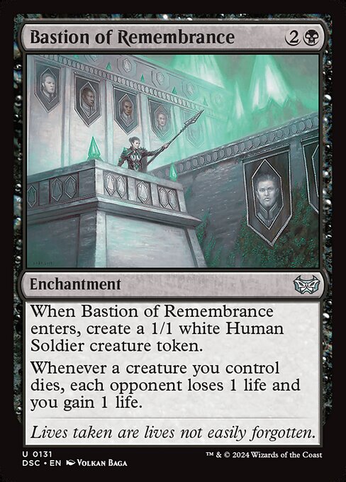 Bastion of Remembrance - Duskmourn: House of Horror Commander - 131