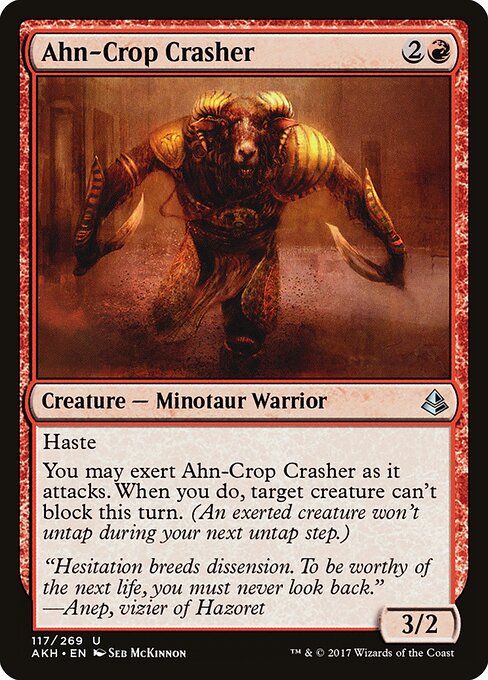 Ahn-Crop Crasher - Amonkhet - 117