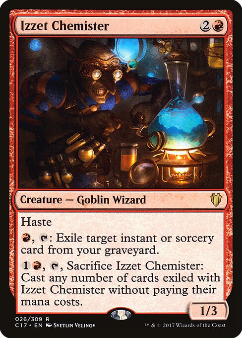 Izzet Chemister - Commander 2017 - 26