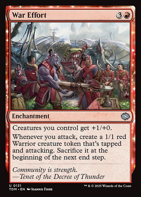 War Effort - Tarkir: Dragonstorm - 131