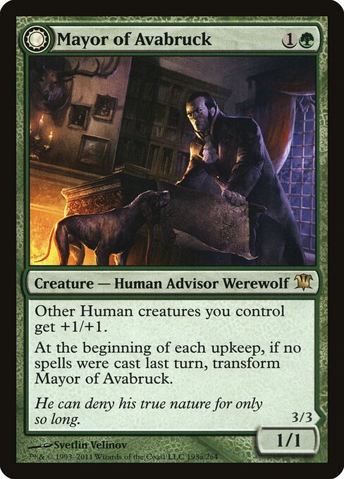 Mayor of Avabruck // Howlpack Alpha - Innistrad - 193