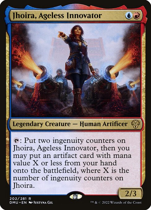 Jhoira, Ageless Innovator - Dominaria United - 202