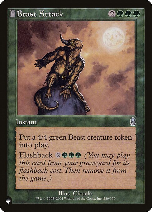 Beast Attack - The List - ODY-230