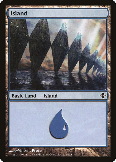 Island - Rise of the Eldrazi - 236