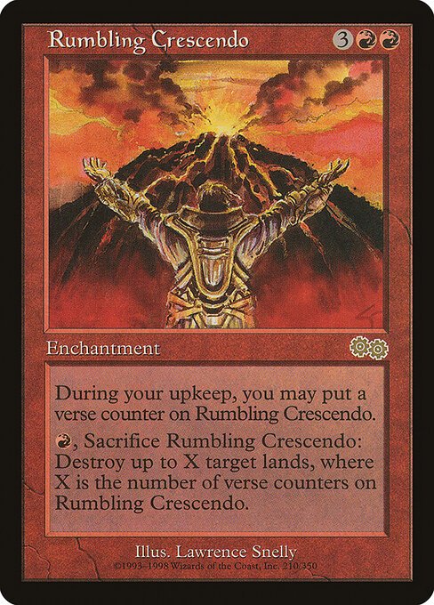 Rumbling Crescendo - Urza's Saga - 210