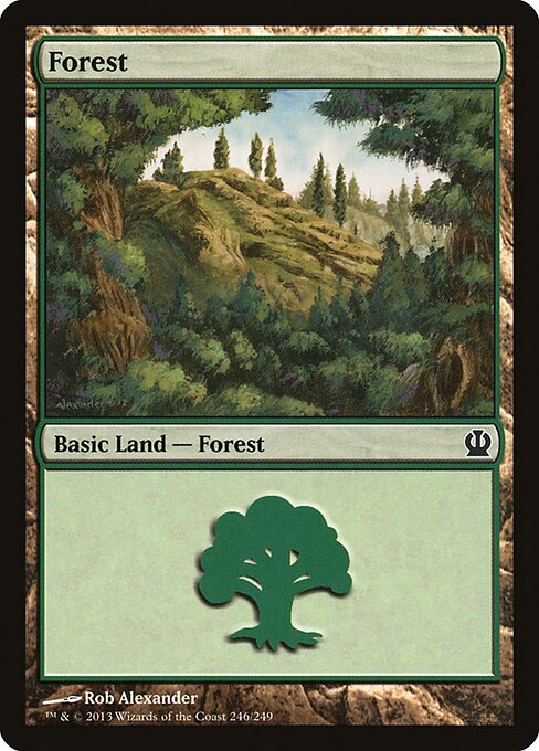 Forest - Theros - 246