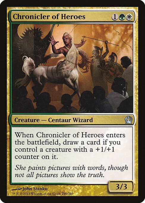 Chronicler of Heroes - Theros - 190