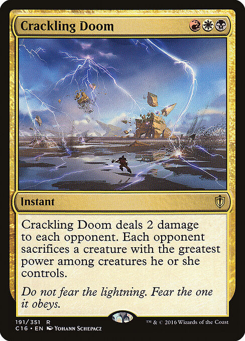 Crackling Doom - Commander 2016 - 191