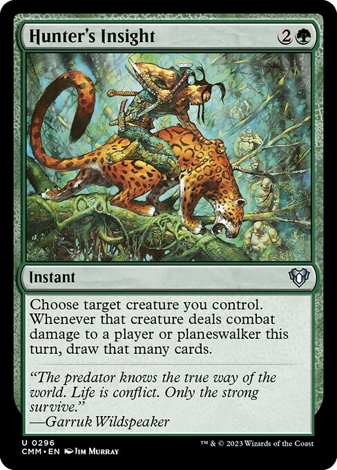 Hunter's Insight - Commander Masters - 296