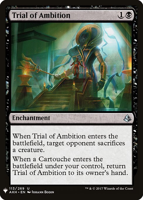 Trial of Ambition - The List - AKH-113