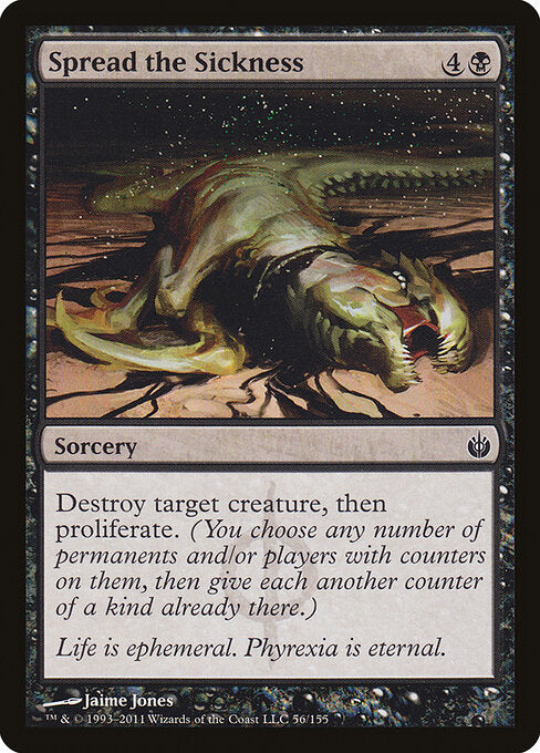 Spread the Sickness - Mirrodin Besieged - 56