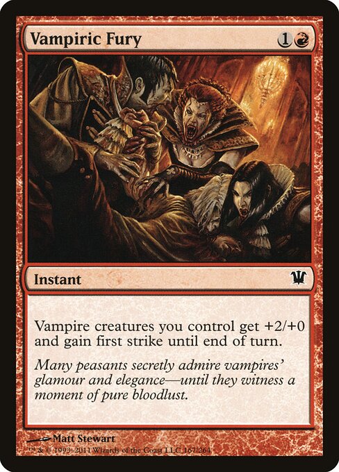 Vampiric Fury - Innistrad - 167