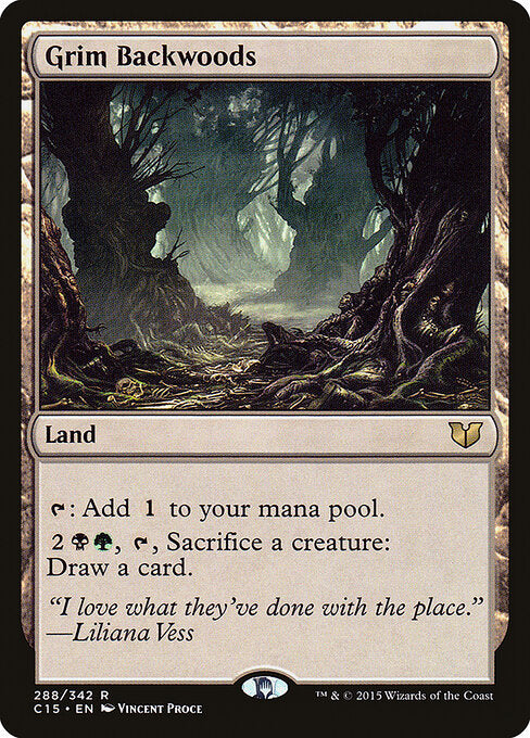 Grim Backwoods - Commander 2015 - 288