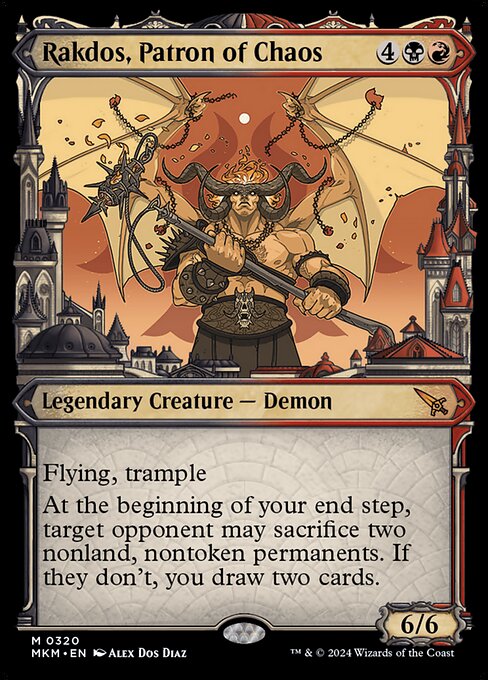 Rakdos, Patron of Chaos - Murders at Karlov Manor - 320