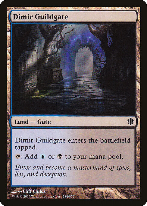 Dimir Guildgate - Commander 2013 - 284