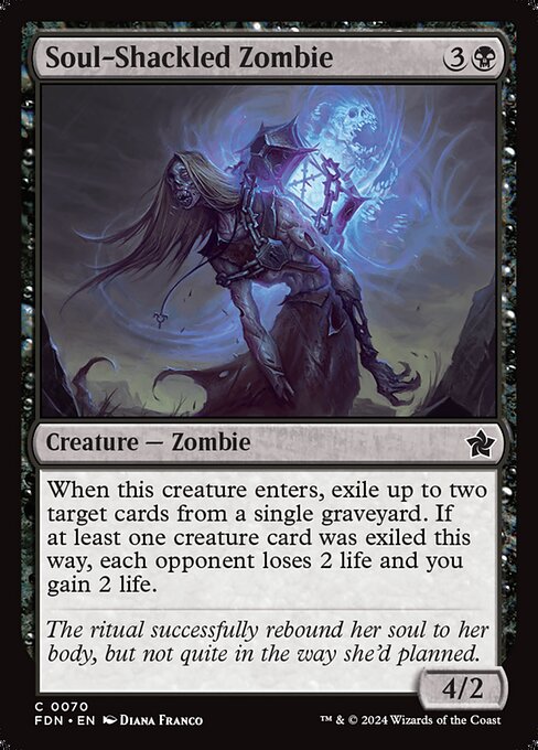 Soul-Shackled Zombie - Foundations - 70