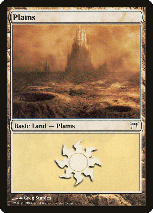 Plains - Champions of Kamigawa - 287