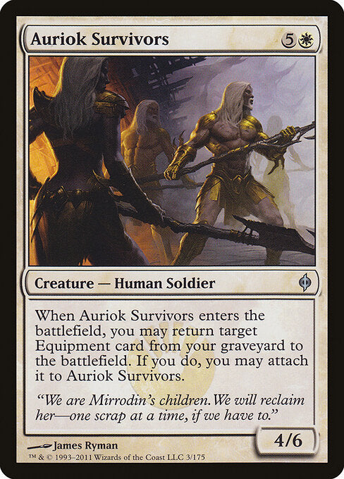 Auriok Survivors - New Phyrexia - 3