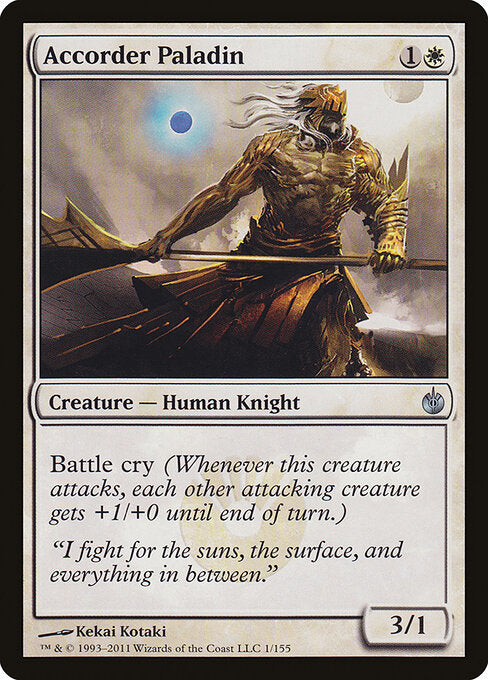 Accorder Paladin - Mirrodin Besieged - 1