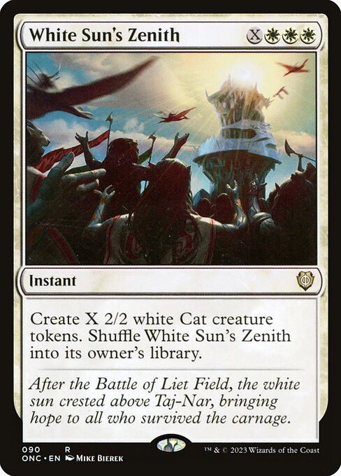 White Sun's Zenith - Phyrexia: All Will Be One Commander - 90