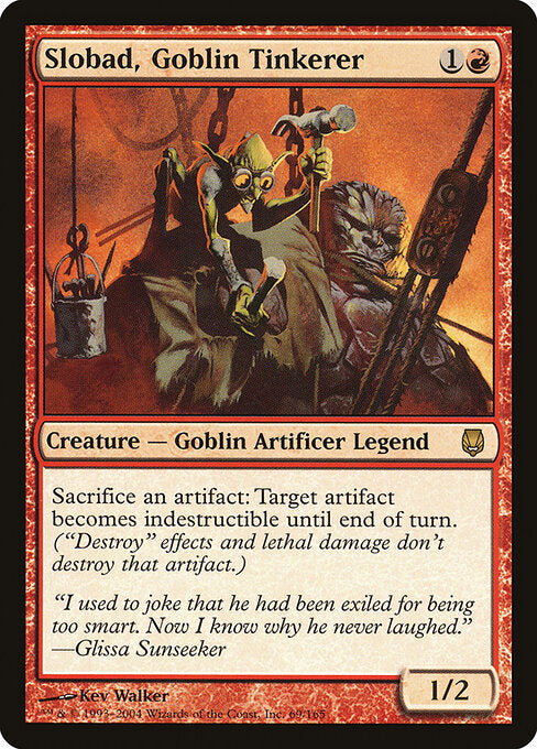 Slobad, Goblin Tinkerer - Darksteel - 69