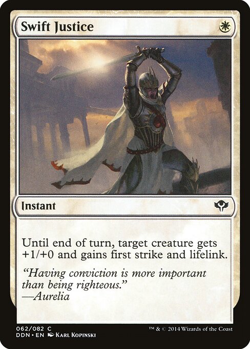 Swift Justice - Duel Decks: Speed vs. Cunning - 62