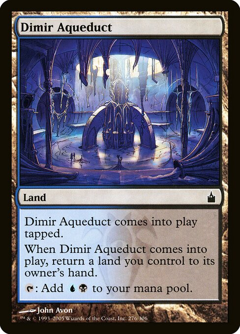 Dimir Aqueduct - Ravnica: City of Guilds - 276