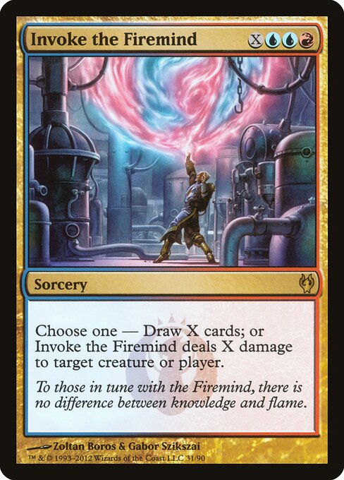 Invoke the Firemind - Duel Decks: Izzet vs. Golgari - 31