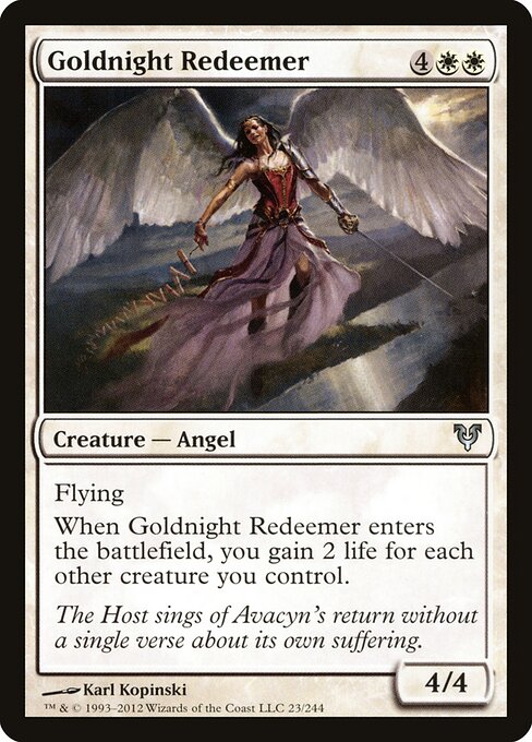 Goldnight Redeemer - Avacyn Restored - 23