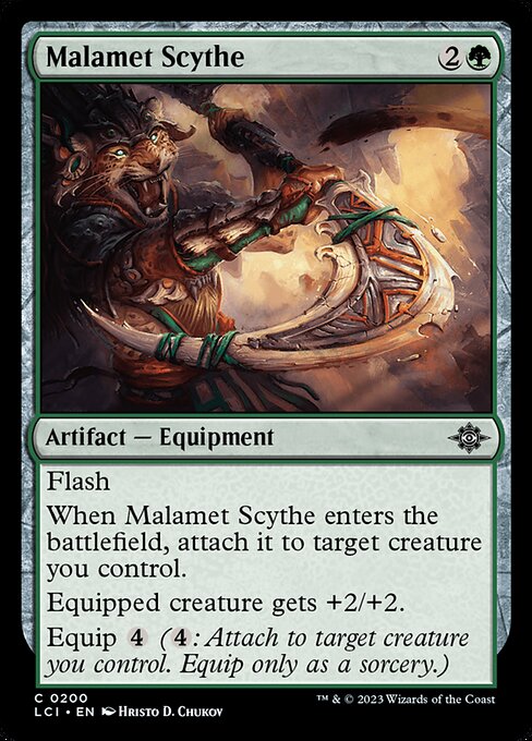 Malamet Scythe - The Lost Caverns of Ixalan - 200