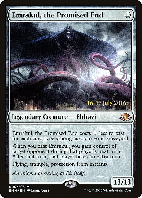 Emrakul, the Promised End - Eldritch Moon Promos - 6s