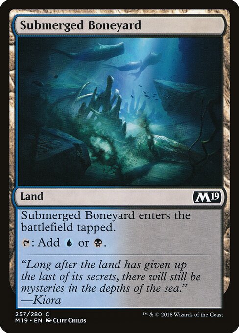 Submerged Boneyard - Core Set 2019 - 257