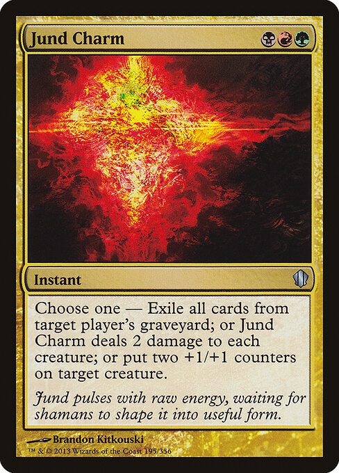 Jund Charm - Commander 2013 - 195