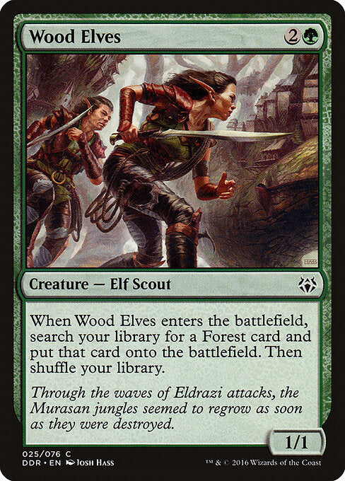 Wood Elves - Duel Decks: Nissa vs. Ob Nixilis - 25