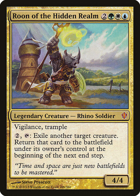 Roon of the Hidden Realm - Commander 2013 - 206