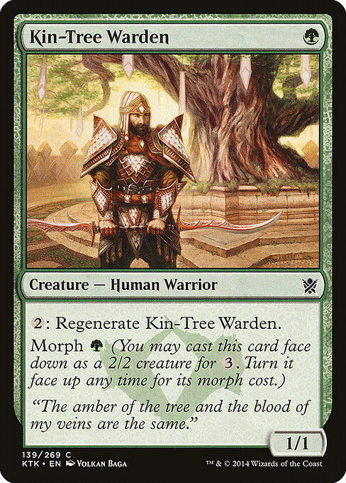 Kin-Tree Warden - Khans of Tarkir - 139