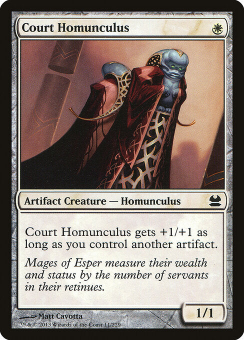 Court Homunculus - Modern Masters - 11