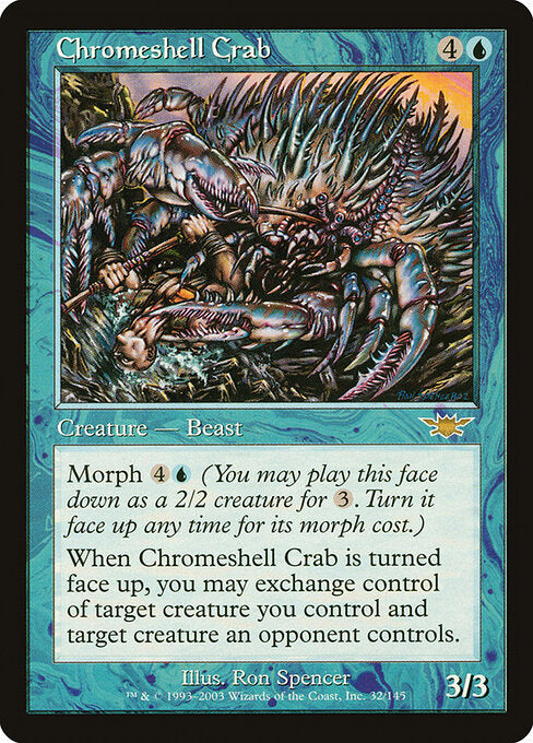Chromeshell Crab - Legions - 32