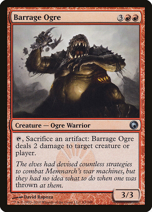 Barrage Ogre - Scars of Mirrodin - 83